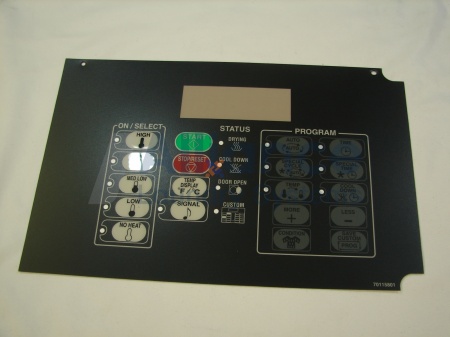 лицевая панель opl  (кнопки) без реверса 